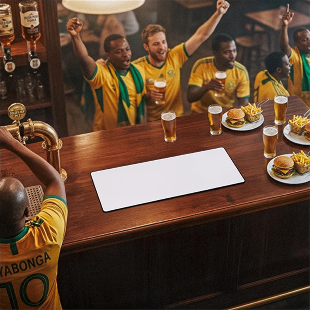 Altitude Manoeuvre Sublimation Desk or Bar Mat Mirelle Leather and Lifestyle