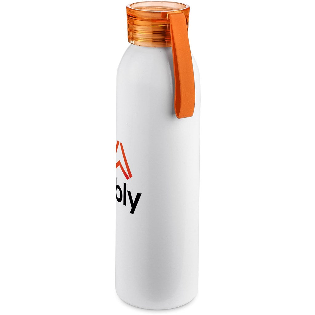 Altitude Serendipity Aluminium Water Bottle - 650ml - Orange Mirelle Leather and Lifestyle
