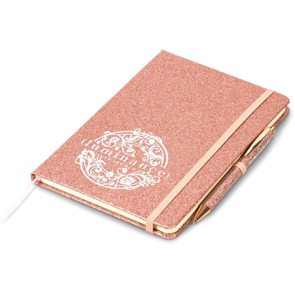 Altitude Sparkle A5 Hard Cover Notebook Mirelle Leather and Lifestyle