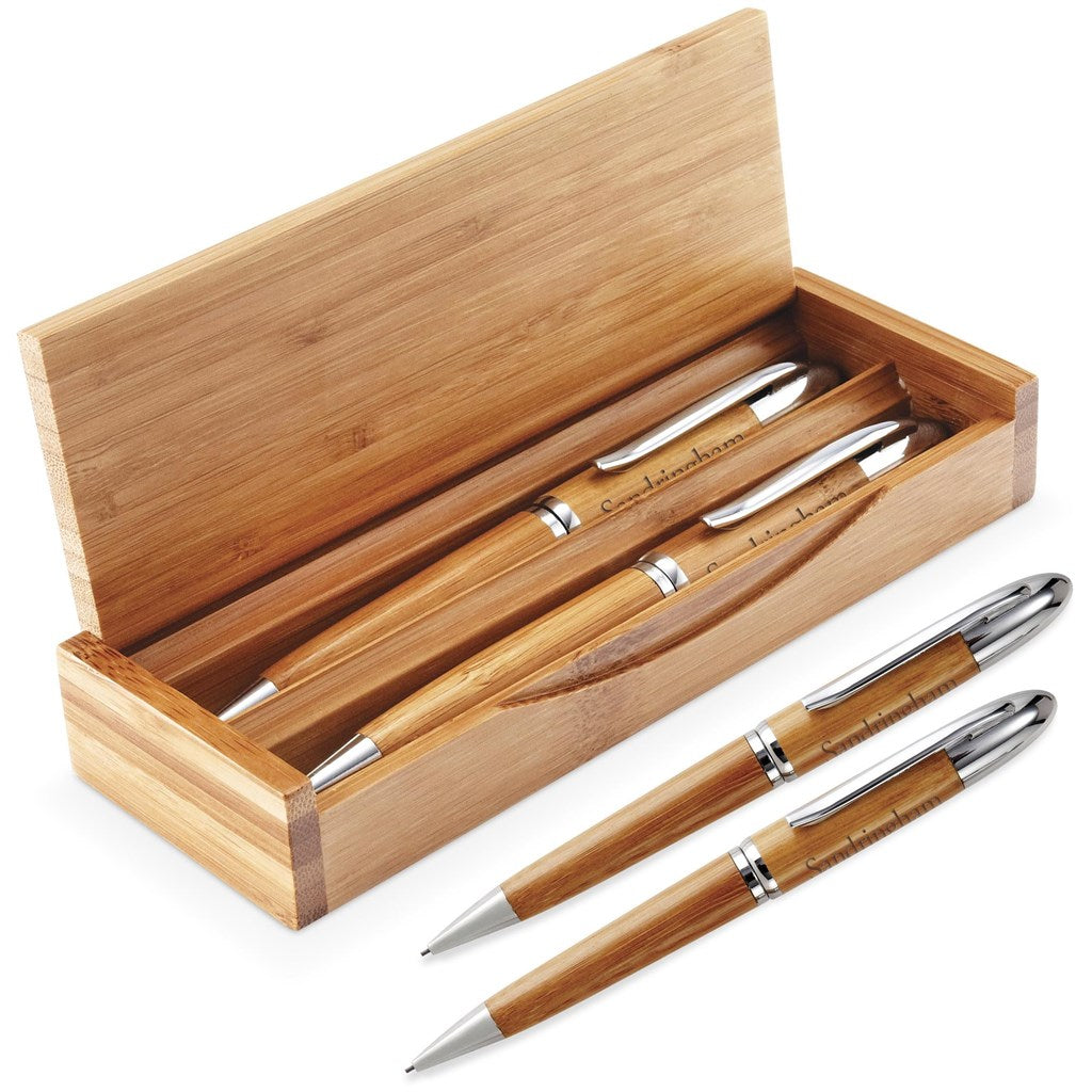 Altitude Unity Ball Pen & Pencil Set Mirelle Leather and Lifestyle