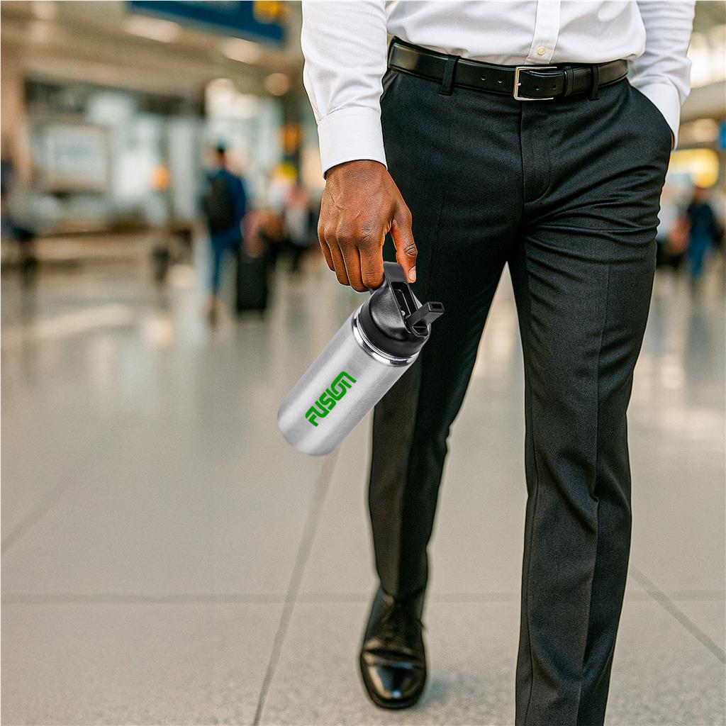 Altitude Valdez Stainless Steel Water Bottle – 750ml Mirelle Leather and Lifestyle