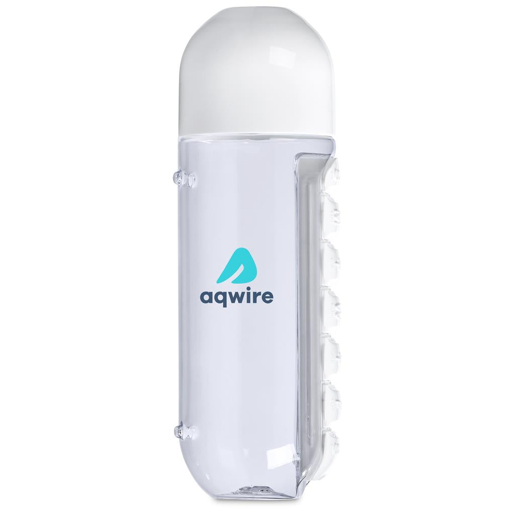Altitude Vita-Stream Pill Box Plastic Water Bottle - 600ml Mirelle Leather and Lifestyle