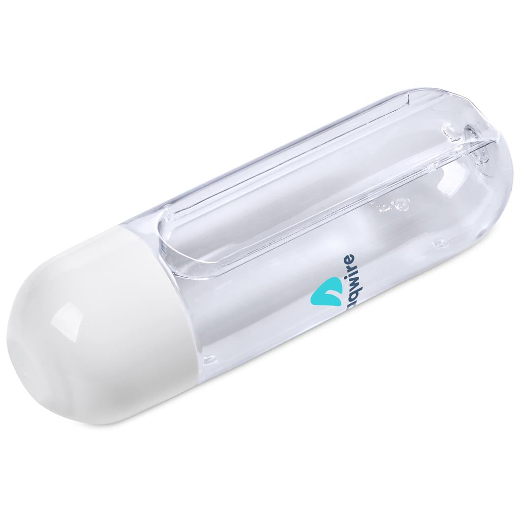 Altitude Vita-Stream Pill Box Plastic Water Bottle - 600ml Mirelle Leather and Lifestyle
