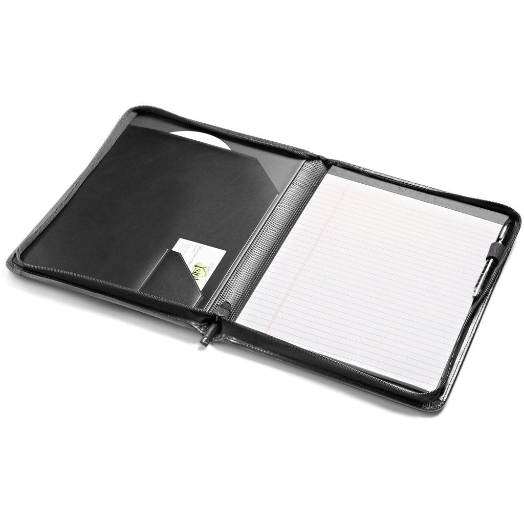 Altitude Yale A4 Zip-Around Folder ZA A4 Folders Mirelle Leather and Lifestyle