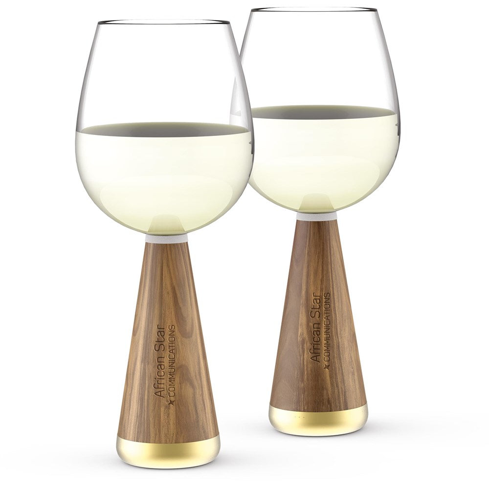 Andy Cartwright Afrique Wine Glass Set Mirelle Leather and Lifestyle