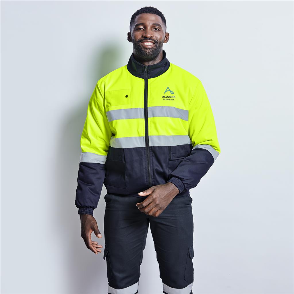 Foundation Hi-Viz Padded Jacket Mirelle Leather and Lifestyle