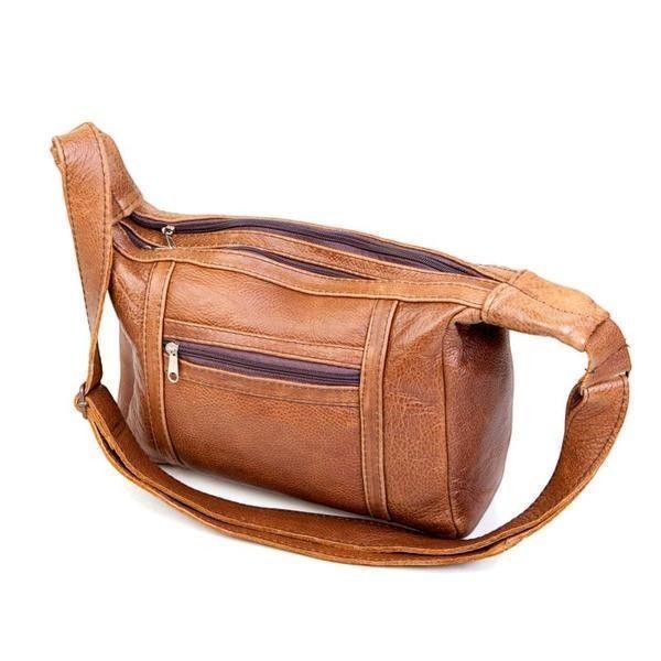 Genuine Leather Adjustable Shoulder Handbag - For The Organised | MIRELLE ZA Handbag Mirelle Leather and Lifestyle
