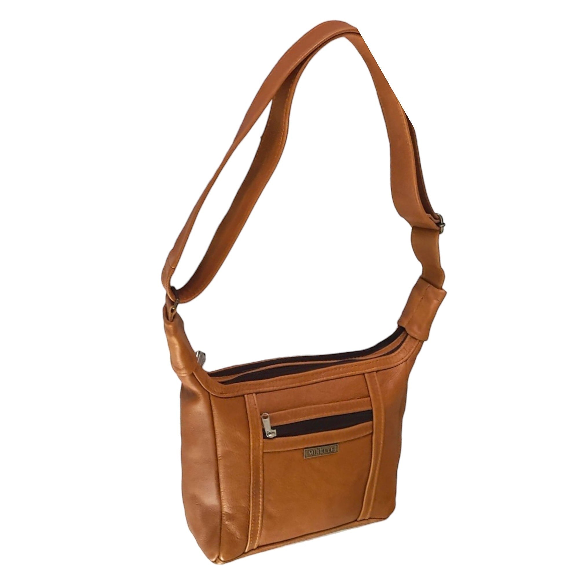 Genuine Leather Adjustable Shoulder Handbag - For The Organised | MIRELLE ZA Handbag Mirelle Leather and Lifestyle