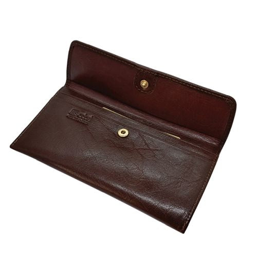 genuine-leather-classic-ladies-purse-brown-south-africa-mirelle-leather-and-lifestyle-2 - South Africa - Mirelle Leather and Lifestyle