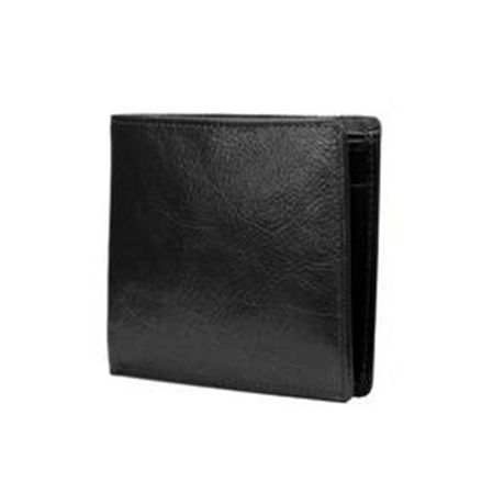 Genuine Leather Wallet Credit Card Flap & Coin Holder - Black - Mirelle Leather and Lifestyle