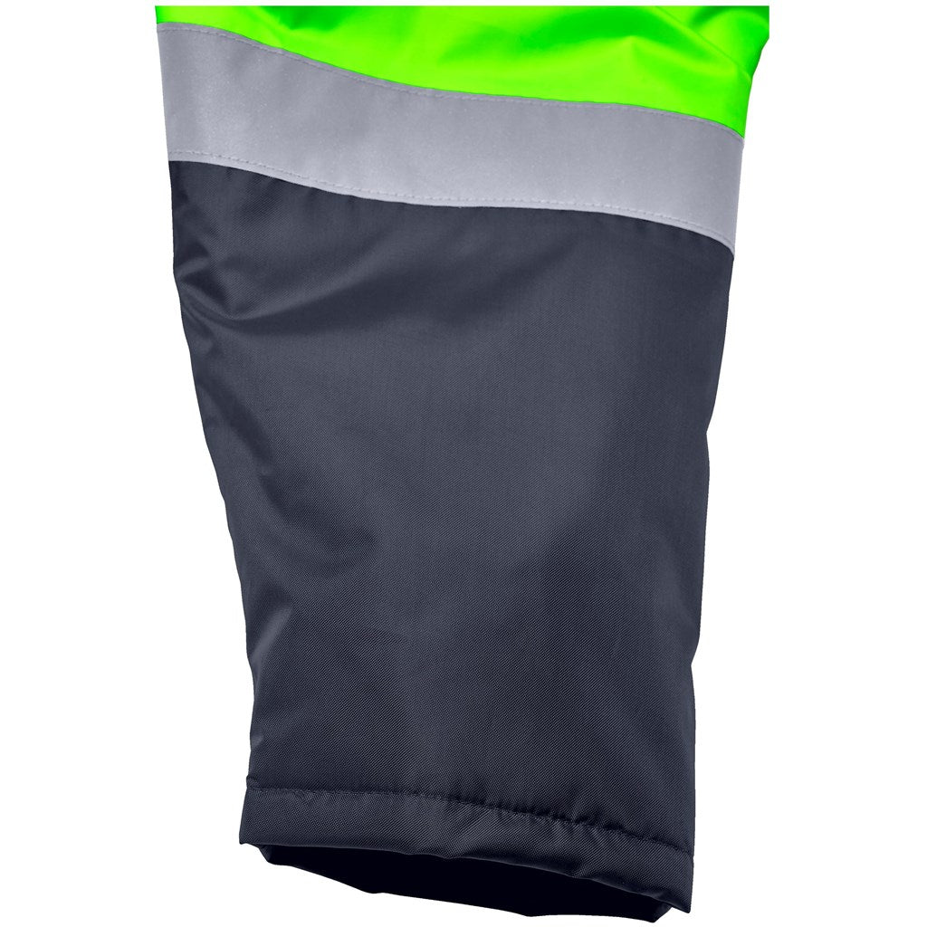 Hazard Padded Two-Tone Hi-Viz Reflective Jacket Mirelle Leather and Lifestyle