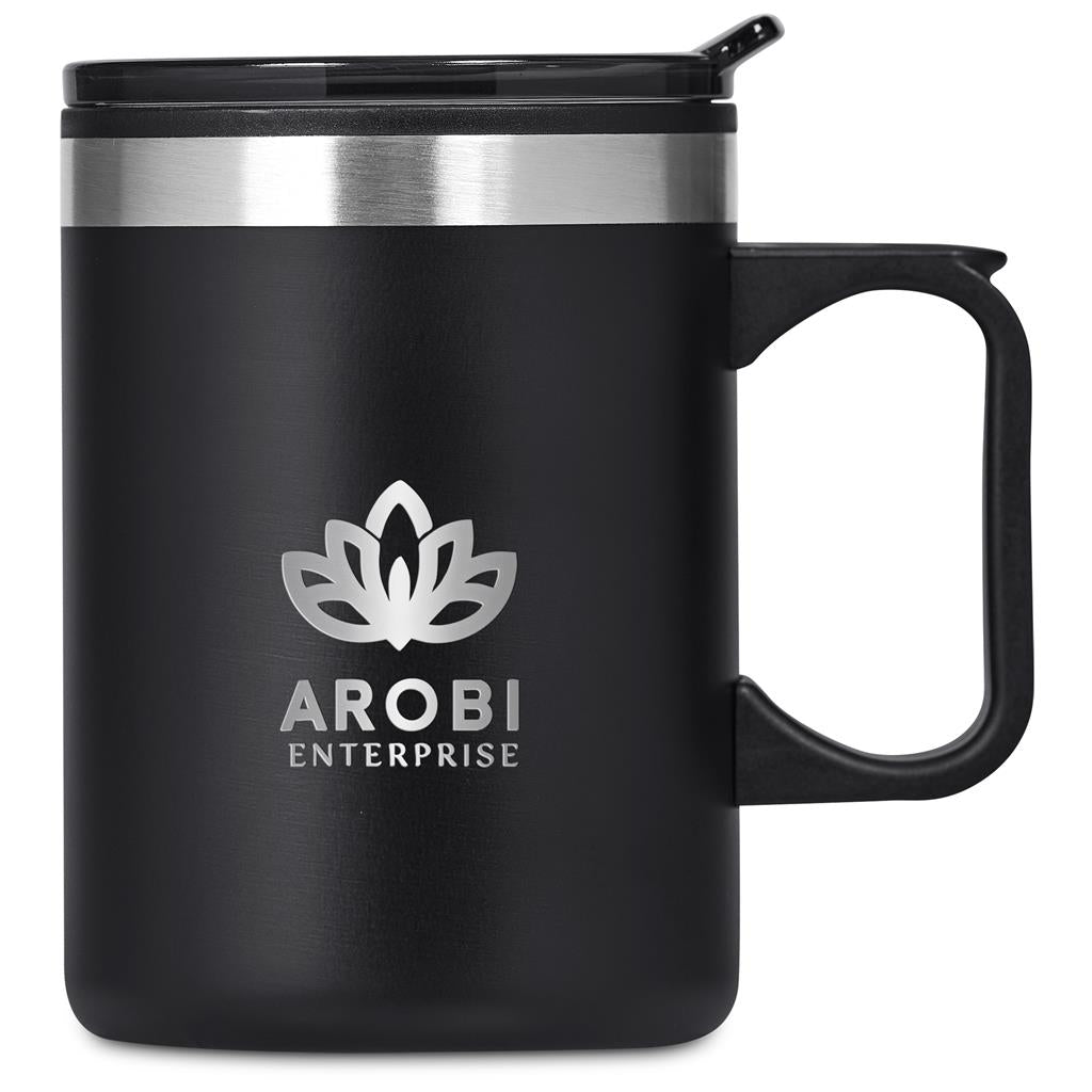 Kooshty Angelo Stainless Steel & Plastic Double-Wall Mug – 360ml - MIRELLE Leather and Lifestyle