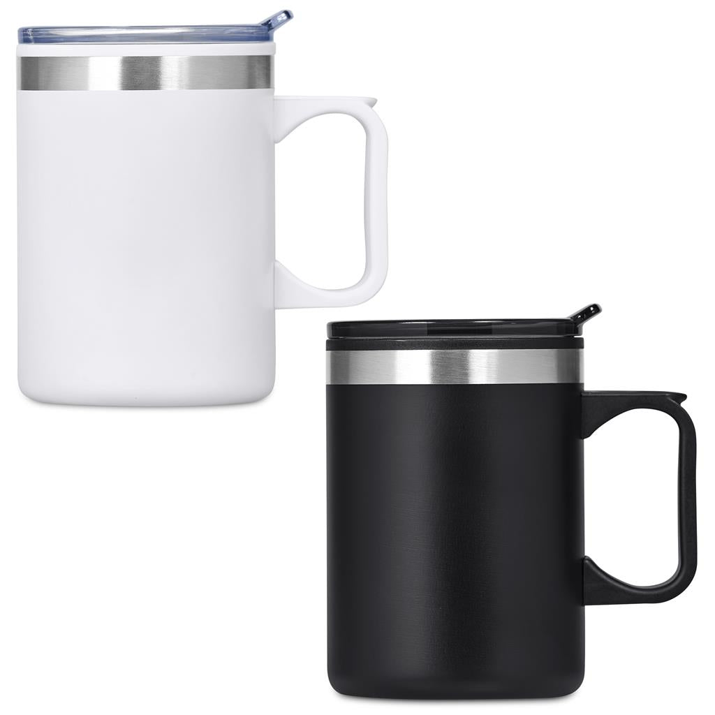 Kooshty Angelo Stainless Steel & Plastic Double-Wall Mug – 360ml ZA Travel Mugs and Tumblers,Drinkware Mirelle Leather and Lifestyle