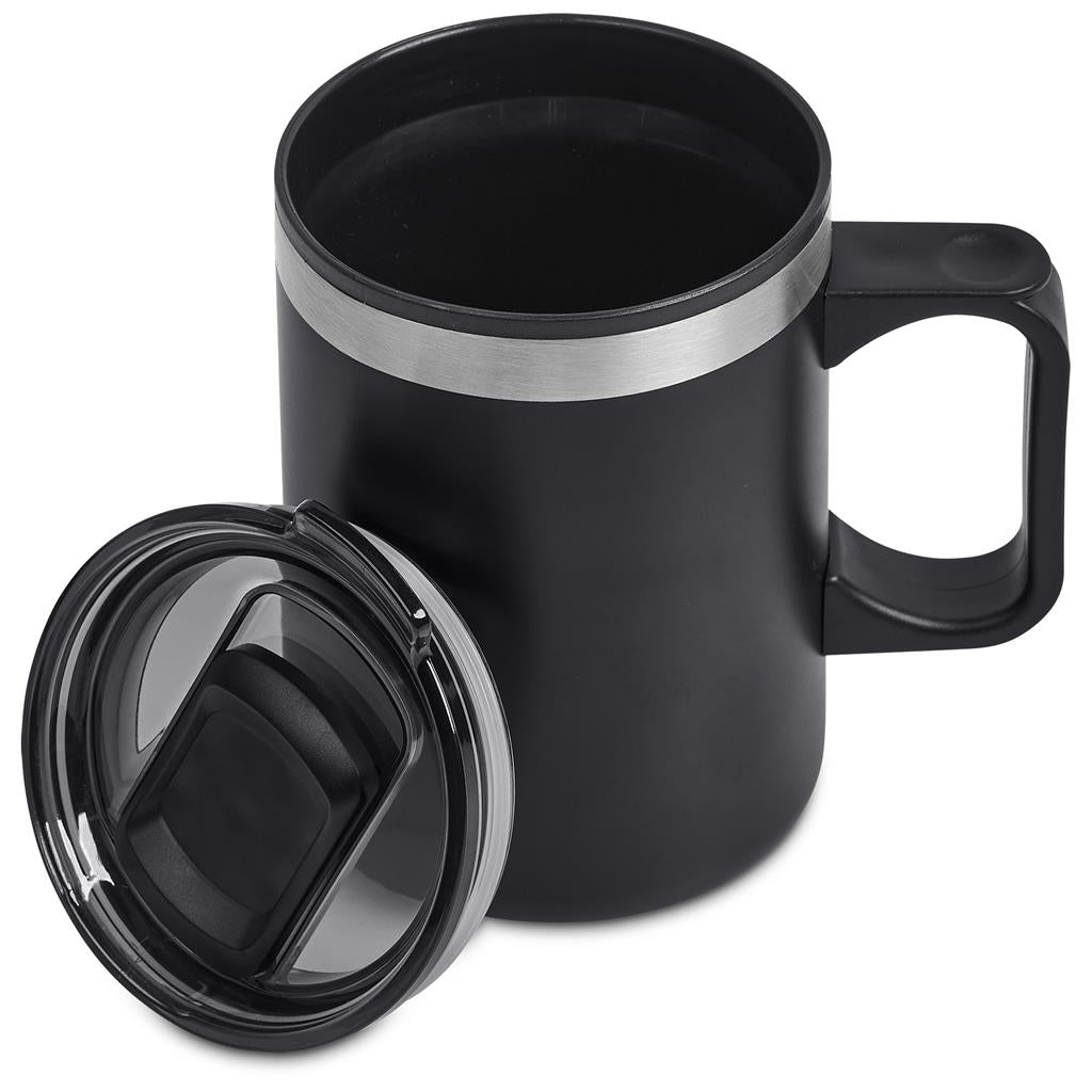 Kooshty Angelo Stainless Steel & Plastic Double-Wall Mug – 360ml ZA Travel Mugs and Tumblers,Drinkware Mirelle Leather and Lifestyle