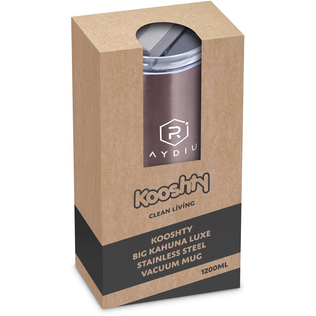 Kooshty Big Kahuna Luxe Stainless Steel Vacuum Mug - 1.2 Litre ZA Travel Mugs and Tumblers,Drinkware Ideas,Ideas for Summer,Drinkware Mirelle Leather and Lifestyle