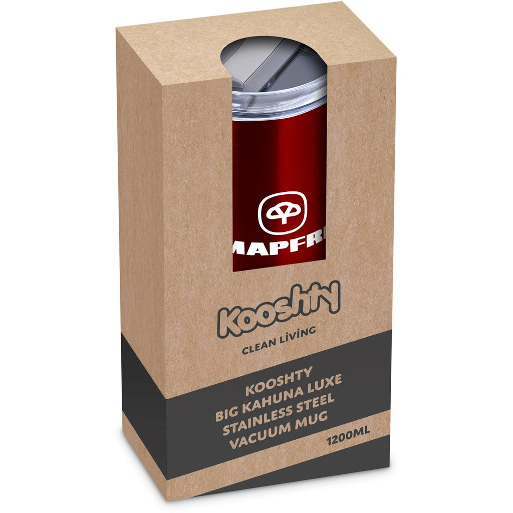 Kooshty Big Kahuna Luxe Stainless Steel Vacuum Mug - 1.2 Litre ZA Travel Mugs and Tumblers,Drinkware Ideas,Ideas for Summer,Drinkware Mirelle Leather and Lifestyle