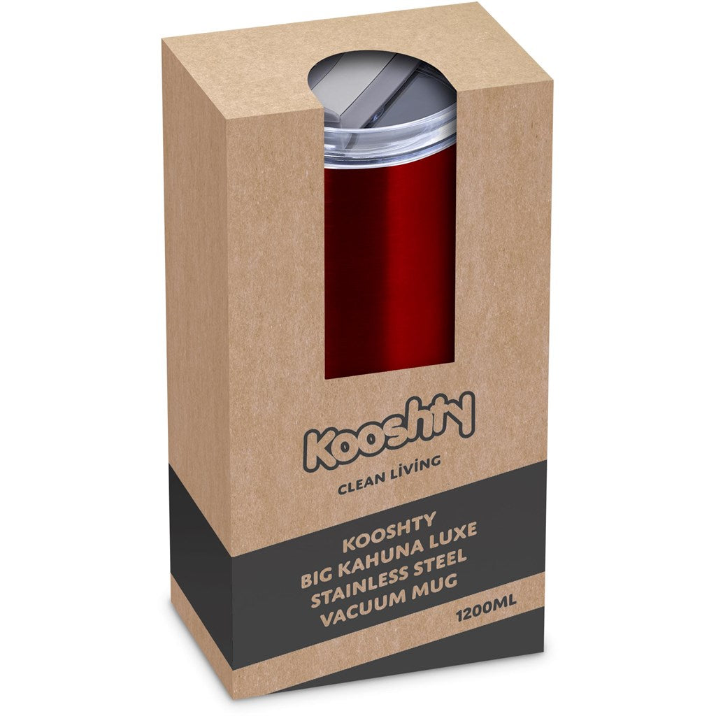 Kooshty Big Kahuna Luxe Stainless Steel Vacuum Mug - 1.2 Litre ZA Travel Mugs and Tumblers,Drinkware Ideas,Ideas for Summer,Drinkware Mirelle Leather and Lifestyle