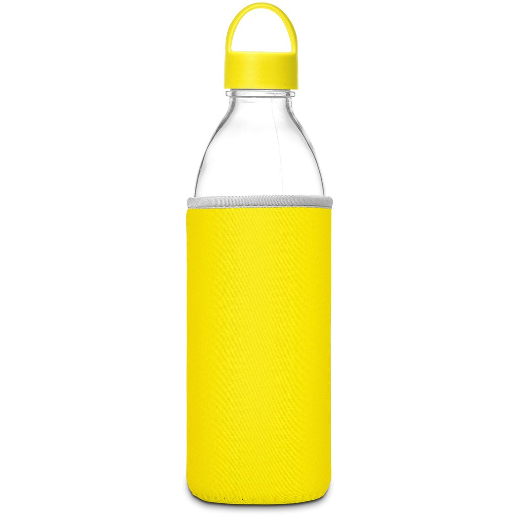 Kooshty Big Swing Neo Glass Water Bottle – 850ml - Yellow - MIRELLE Leather and Lifestyle