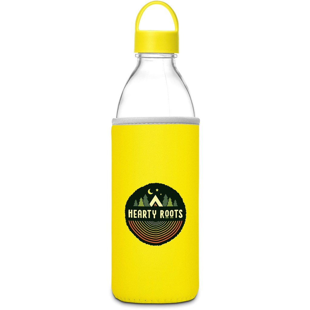 Kooshty Big Swing Neo Glass Water Bottle – 850ml - Yellow - MIRELLE Leather and Lifestyle