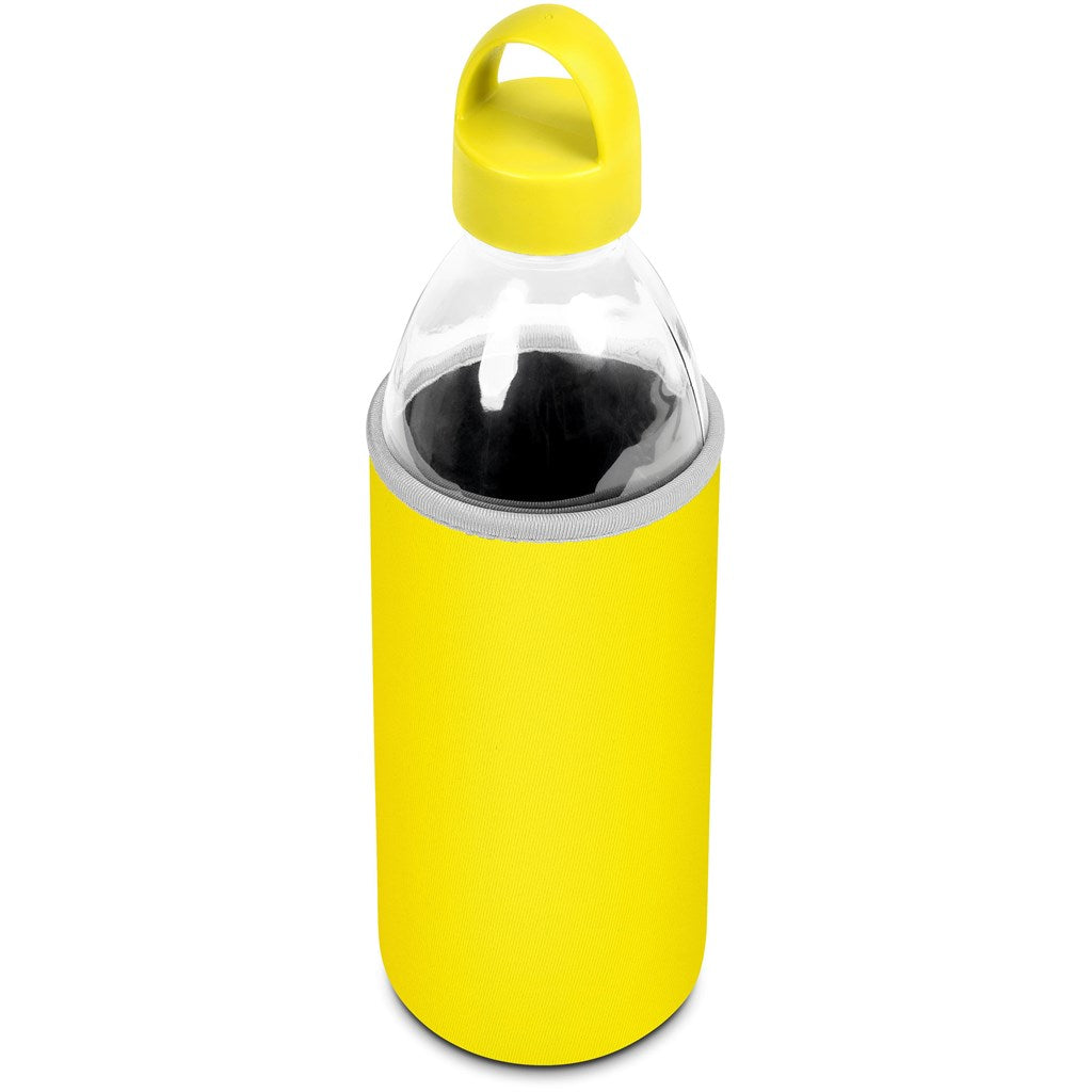 Kooshty Big Swing Neo Glass Water Bottle – 850ml - Yellow - MIRELLE Leather and Lifestyle