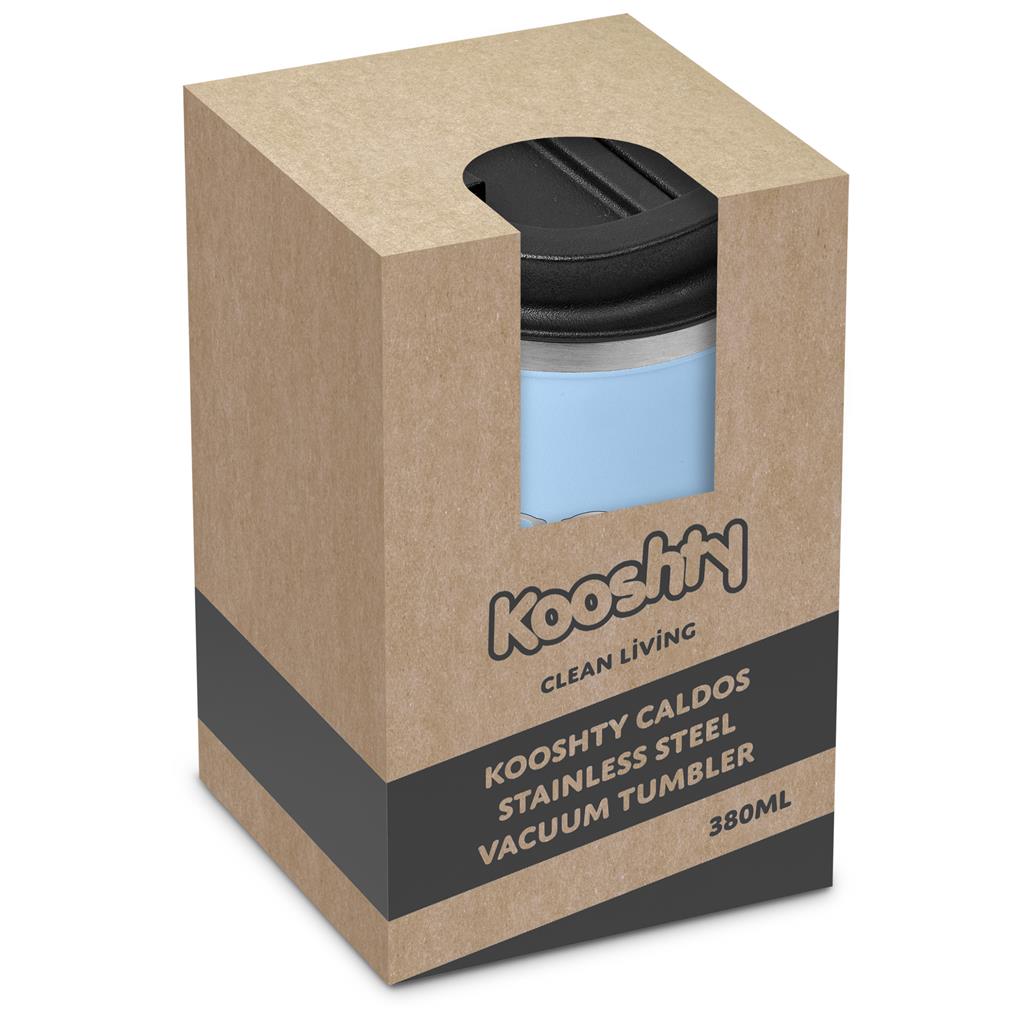 Kooshty Caldos Stainless Steel Vacuum Tumbler – 380ml ZA Travel Mugs and Tumblers,Drinkware Mirelle Leather and Lifestyle