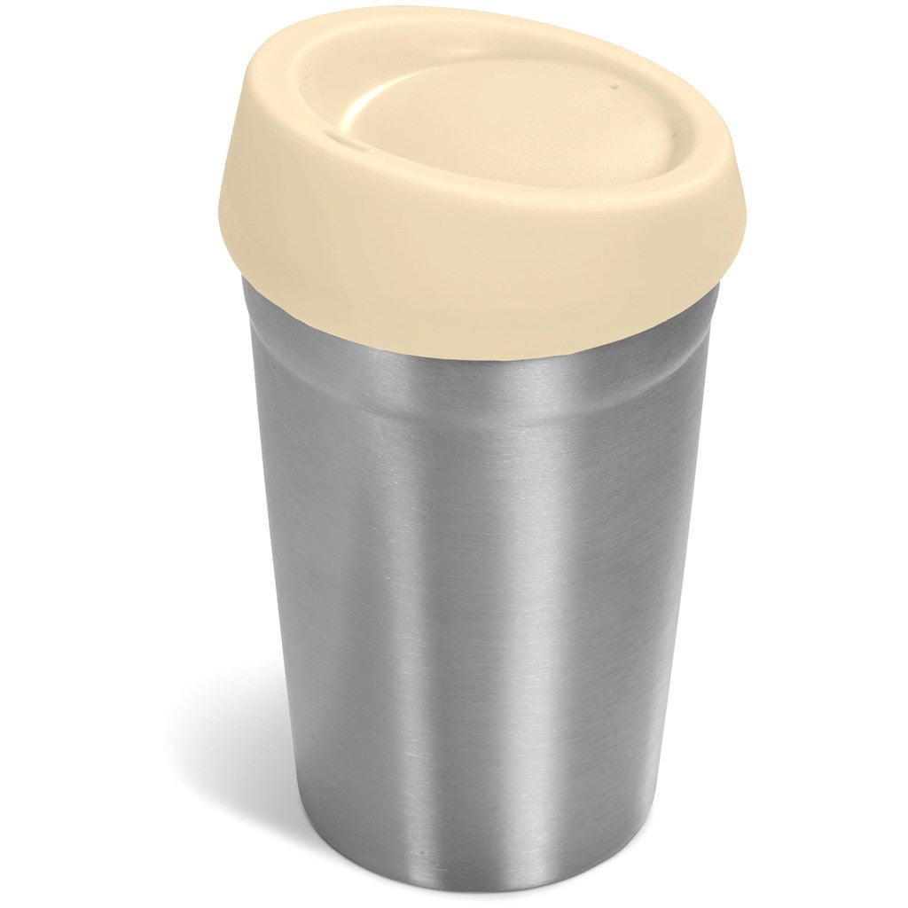 Kooshty Go-Jo Stainless Steel & Plastic Double-Wall Tumbler - 350ml - Cream - MIRELLE Leather and Lifestyle
