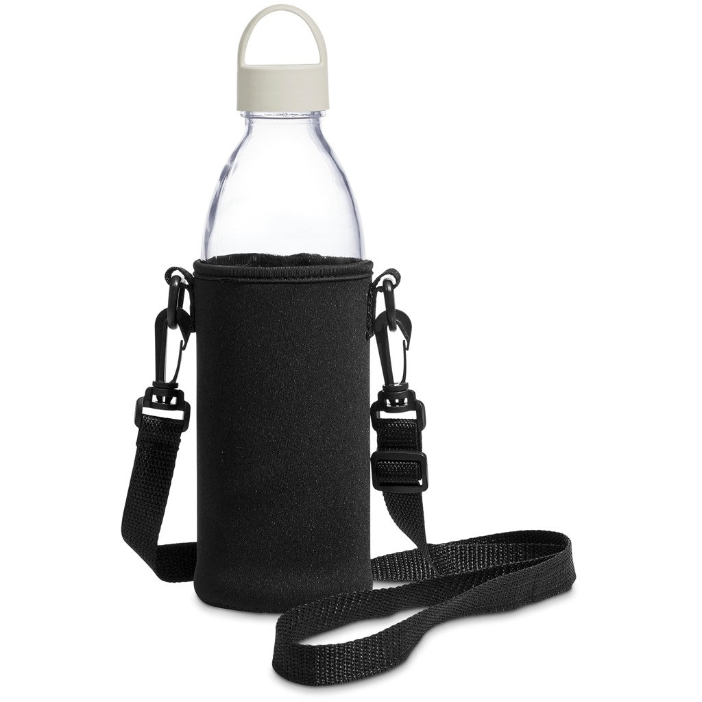 Kooshty Hands-Free Glass Water Bottle – 850ml - Cream - MIRELLE Leather and Lifestyle