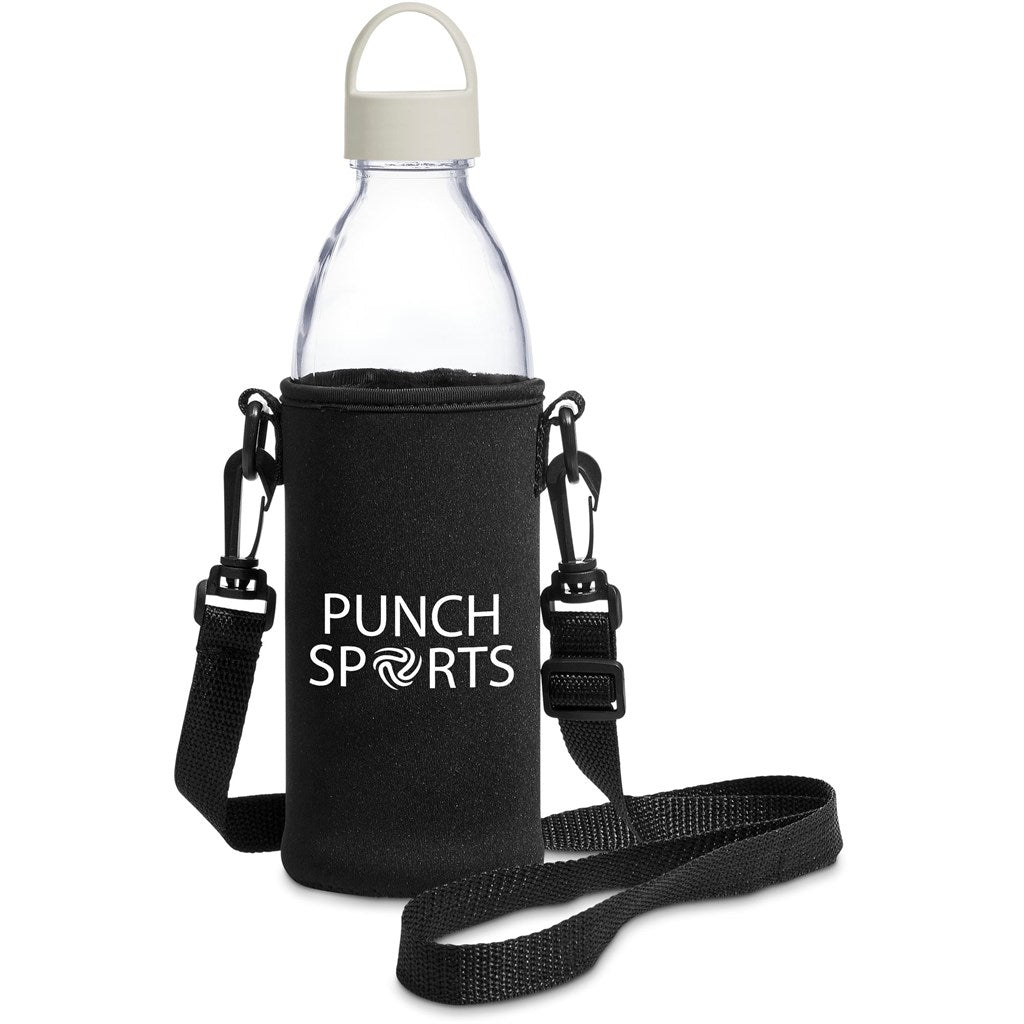 Kooshty Hands-Free Glass Water Bottle – 850ml - Cream - MIRELLE Leather and Lifestyle