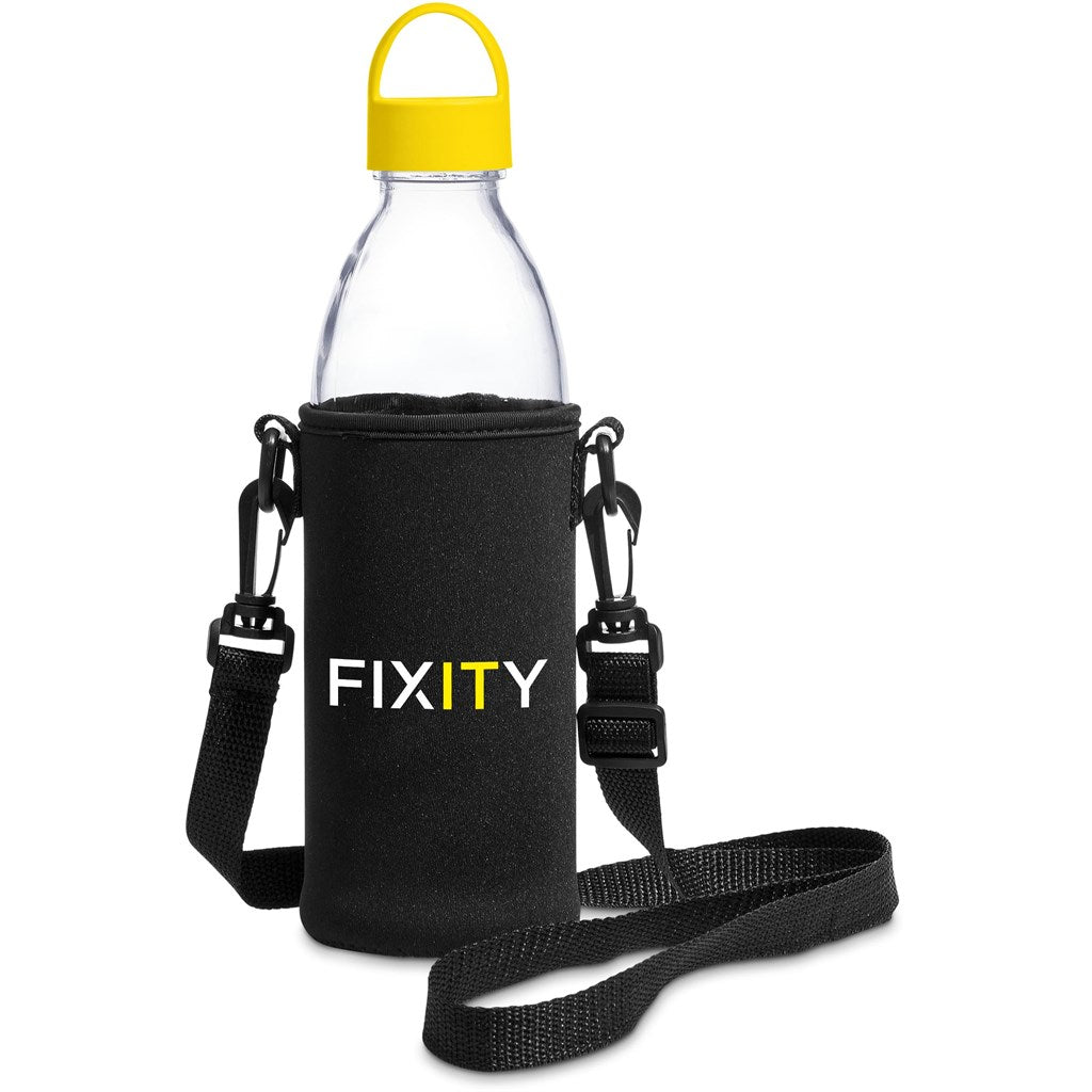 Kooshty Hands-Free Glass Water Bottle – 850ml - Yellow - MIRELLE Leather and Lifestyle