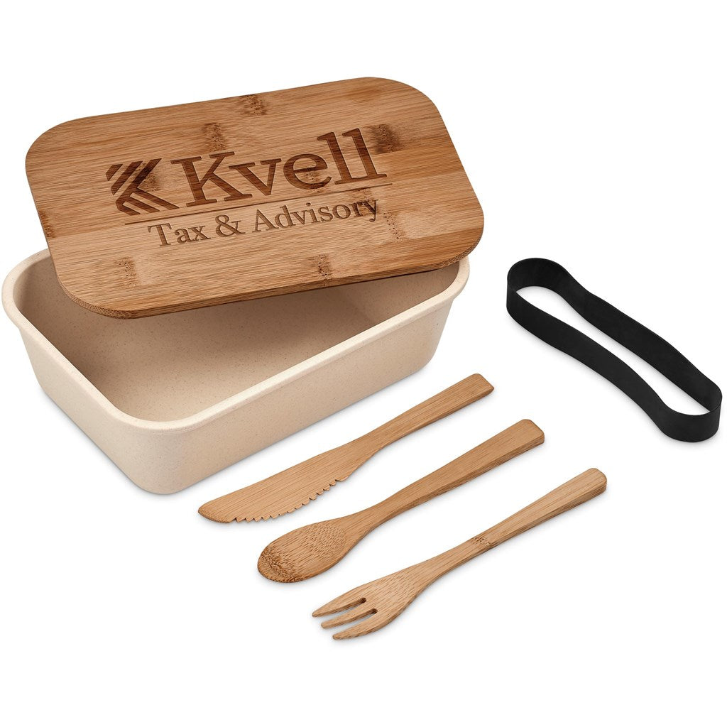 Kooshty Natura Plus Bamboo Fibre Lunch Box Set Mirelle Leather and Lifestyle