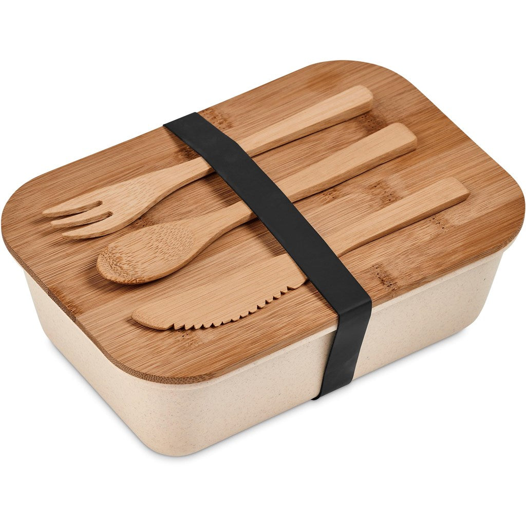Kooshty Natura Plus Bamboo Fibre Lunch Box Set Mirelle Leather and Lifestyle