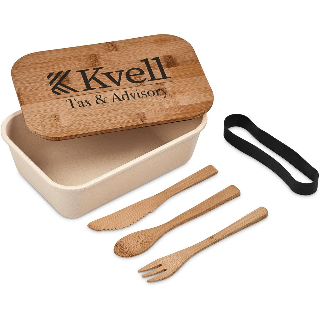 Kooshty Natura Plus Bamboo Fibre Lunch Box Set Mirelle Leather and Lifestyle