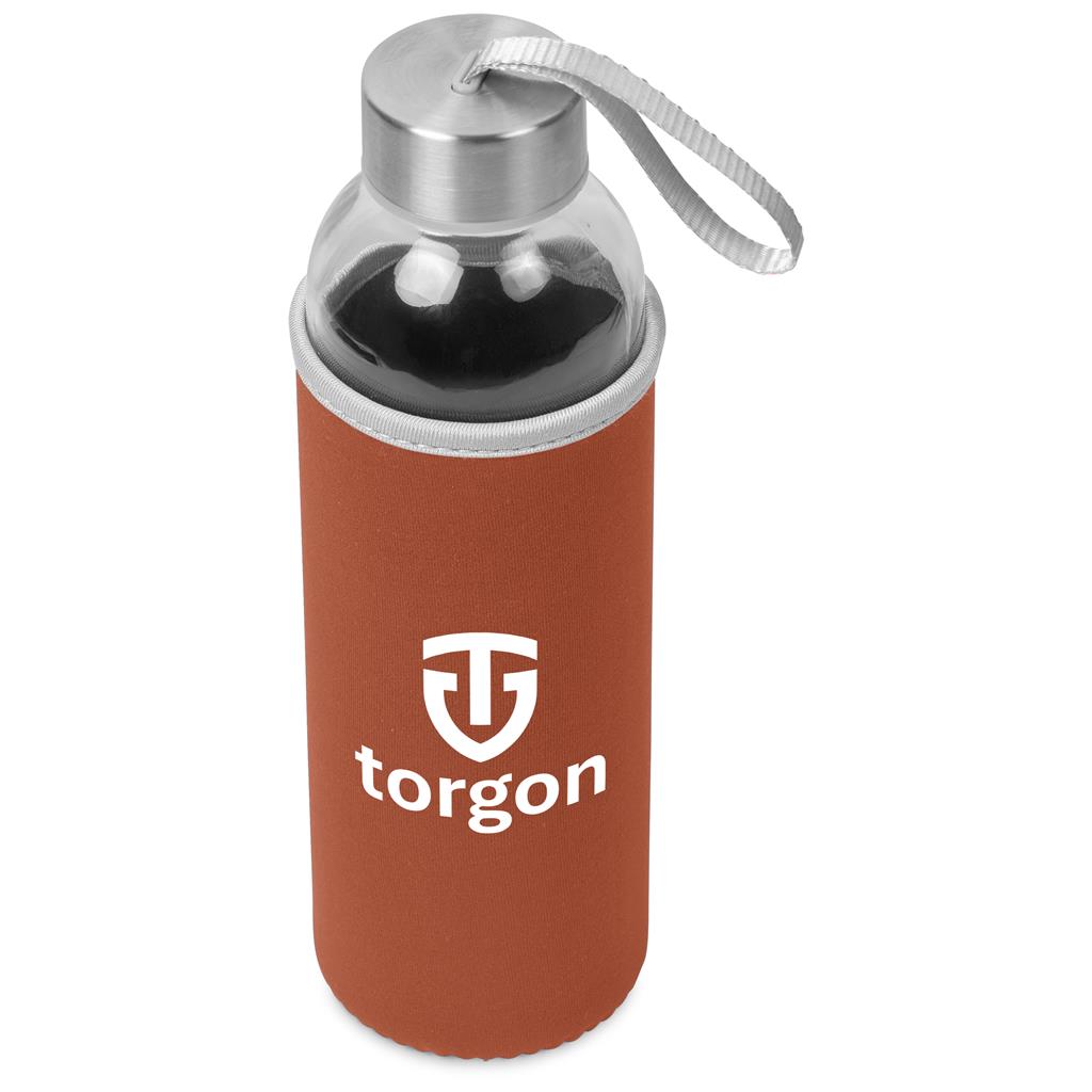 Kooshty Neo Glass Water Bottle - 500ml Mirelle Leather and Lifestyle