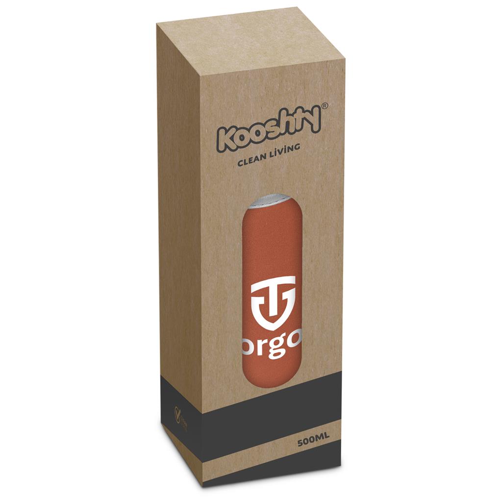 Kooshty Neo Glass Water Bottle - 500ml Mirelle Leather and Lifestyle