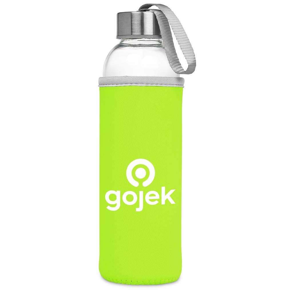Kooshty Neo Glass Water Bottle - 500ml Mirelle Leather and Lifestyle