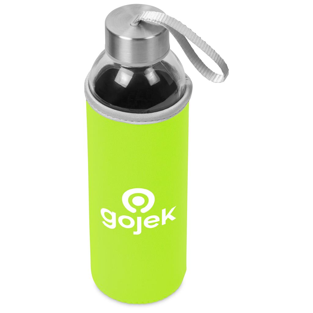 Kooshty Neo Glass Water Bottle - 500ml Mirelle Leather and Lifestyle