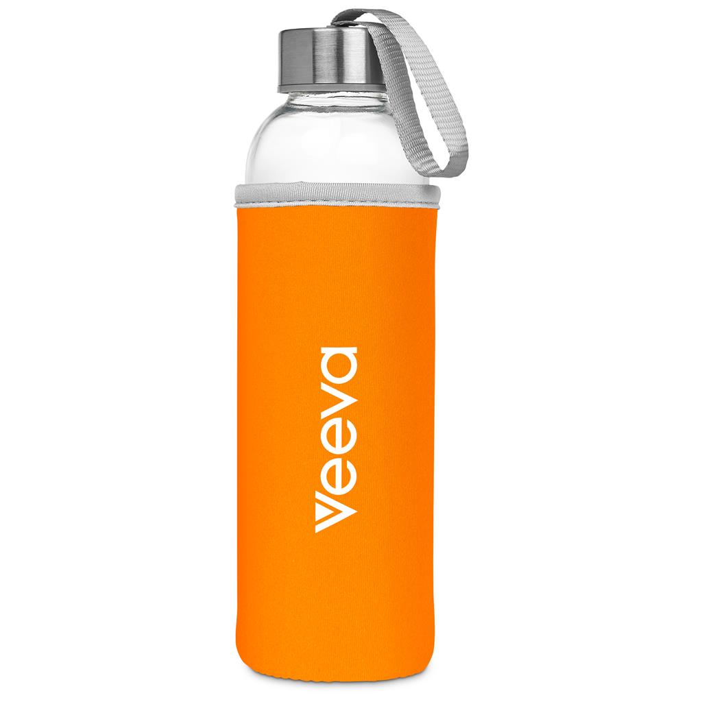 Kooshty Neo Glass Water Bottle - 500ml Mirelle Leather and Lifestyle