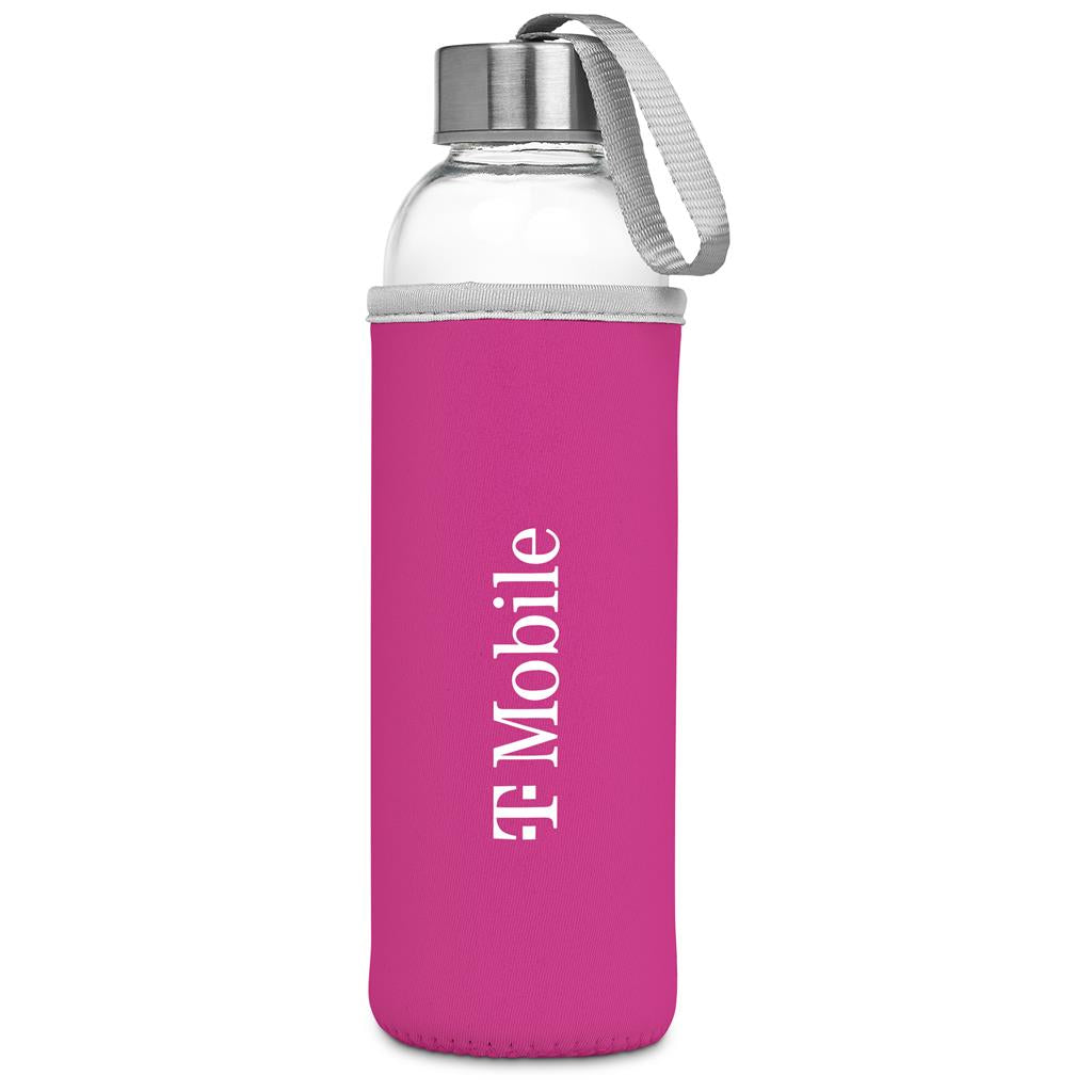 Kooshty Neo Glass Water Bottle - 500ml Mirelle Leather and Lifestyle
