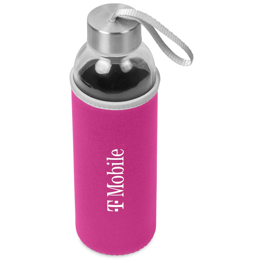 Kooshty Neo Glass Water Bottle - 500ml Mirelle Leather and Lifestyle