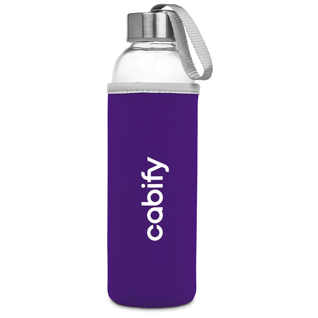 Kooshty Neo Glass Water Bottle - 500ml Mirelle Leather and Lifestyle