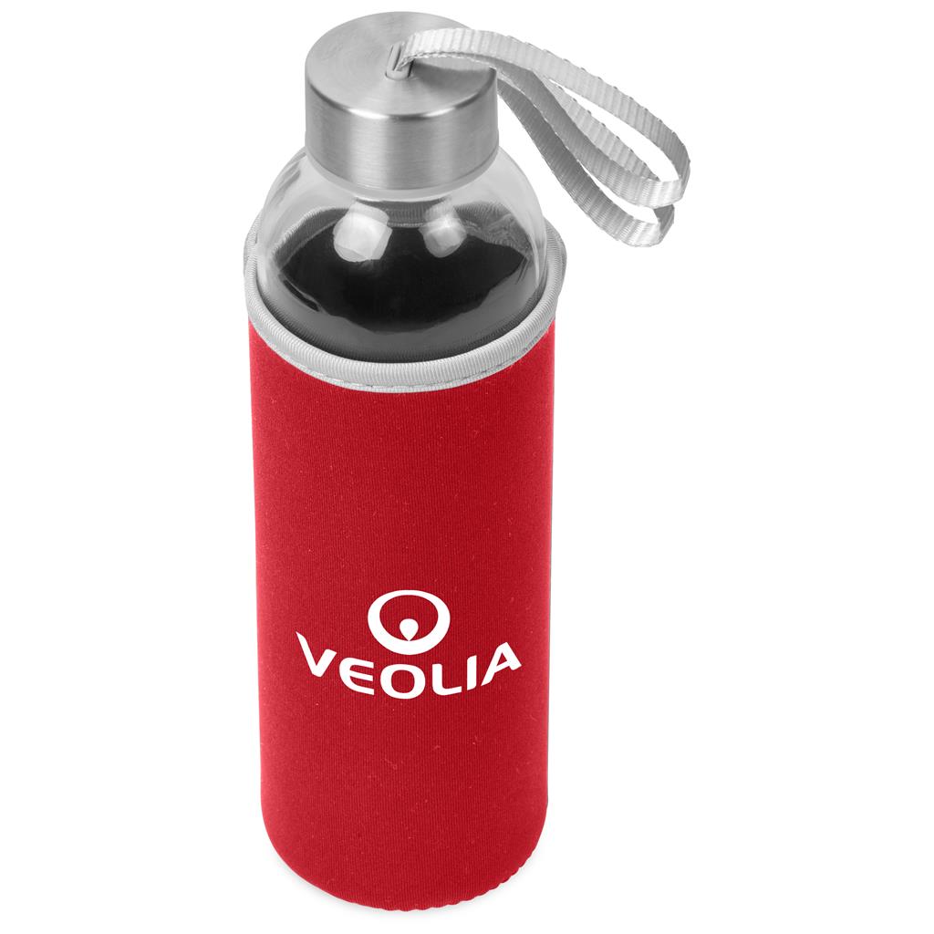 Kooshty Neo Glass Water Bottle - 500ml Mirelle Leather and Lifestyle