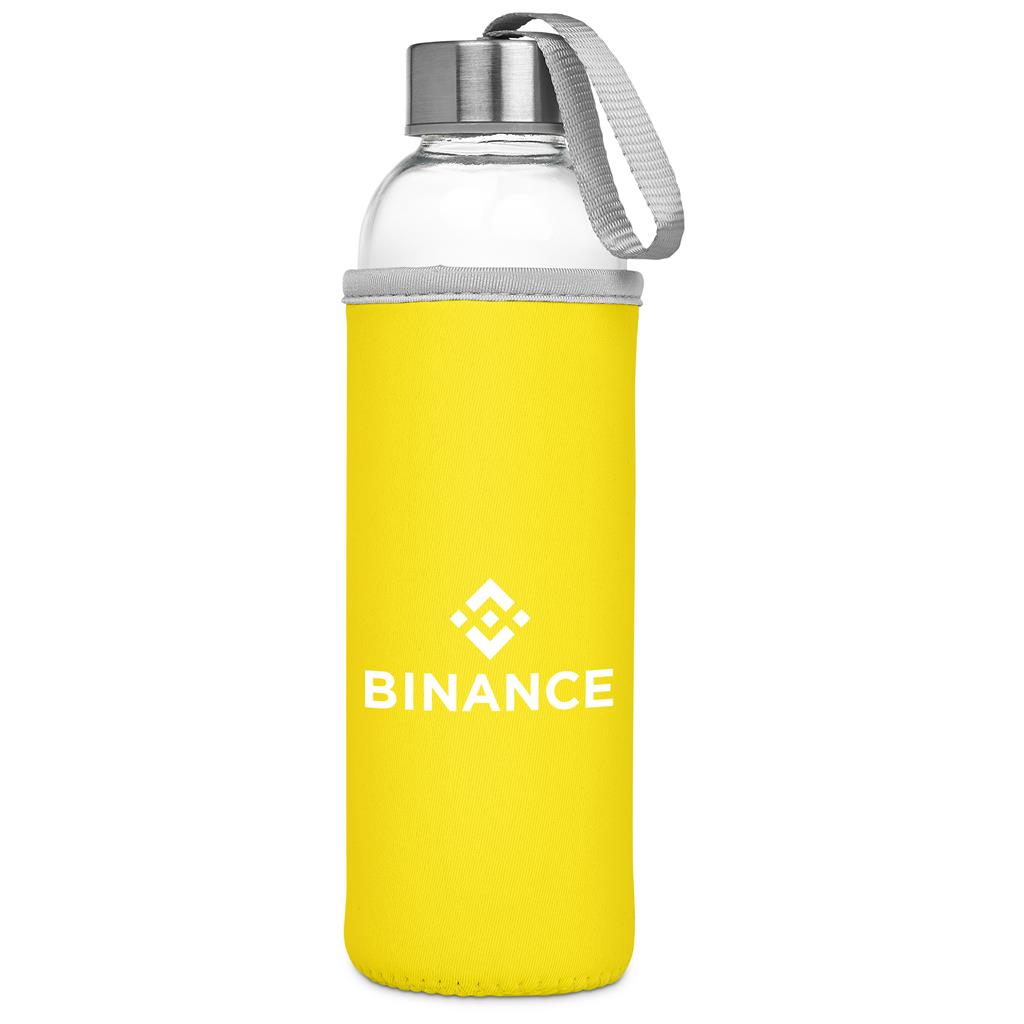 Kooshty Neo Glass Water Bottle - 500ml Mirelle Leather and Lifestyle