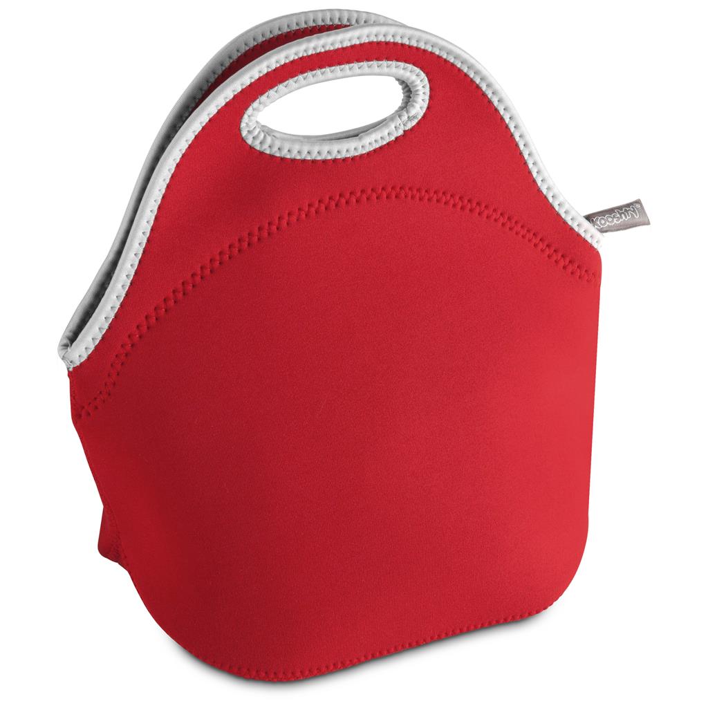 Kooshty Neo Lunch Bag - Red Mirelle Leather and Lifestyle