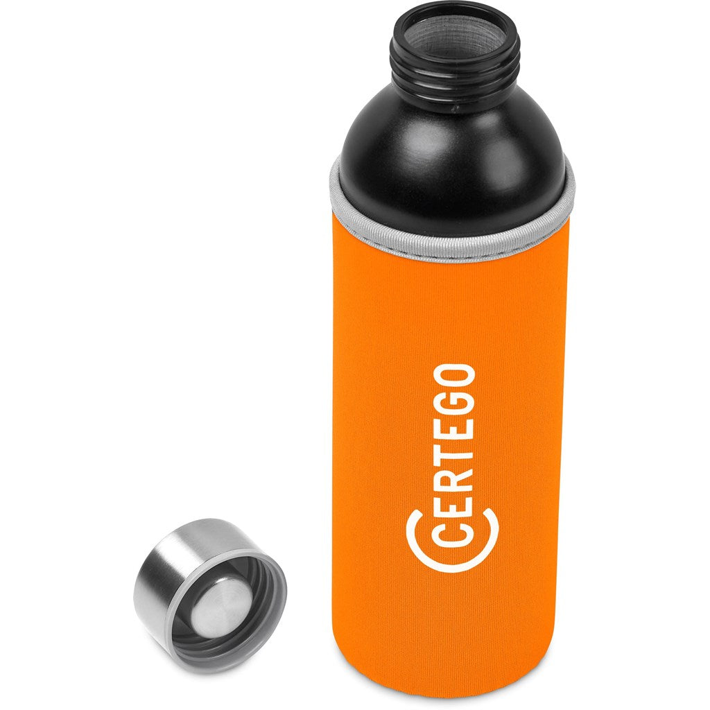 Kooshty Nostro Recycled Aluminium Water Bottle - 650ml ZA Bottles,Recycled Drinkware Mirelle Leather and Lifestyle