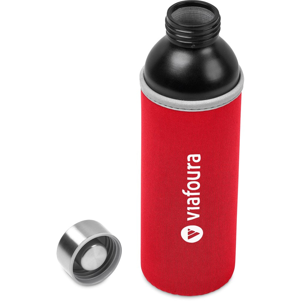 Kooshty Nostro Recycled Aluminium Water Bottle - 650ml ZA Bottles,Recycled Drinkware Mirelle Leather and Lifestyle