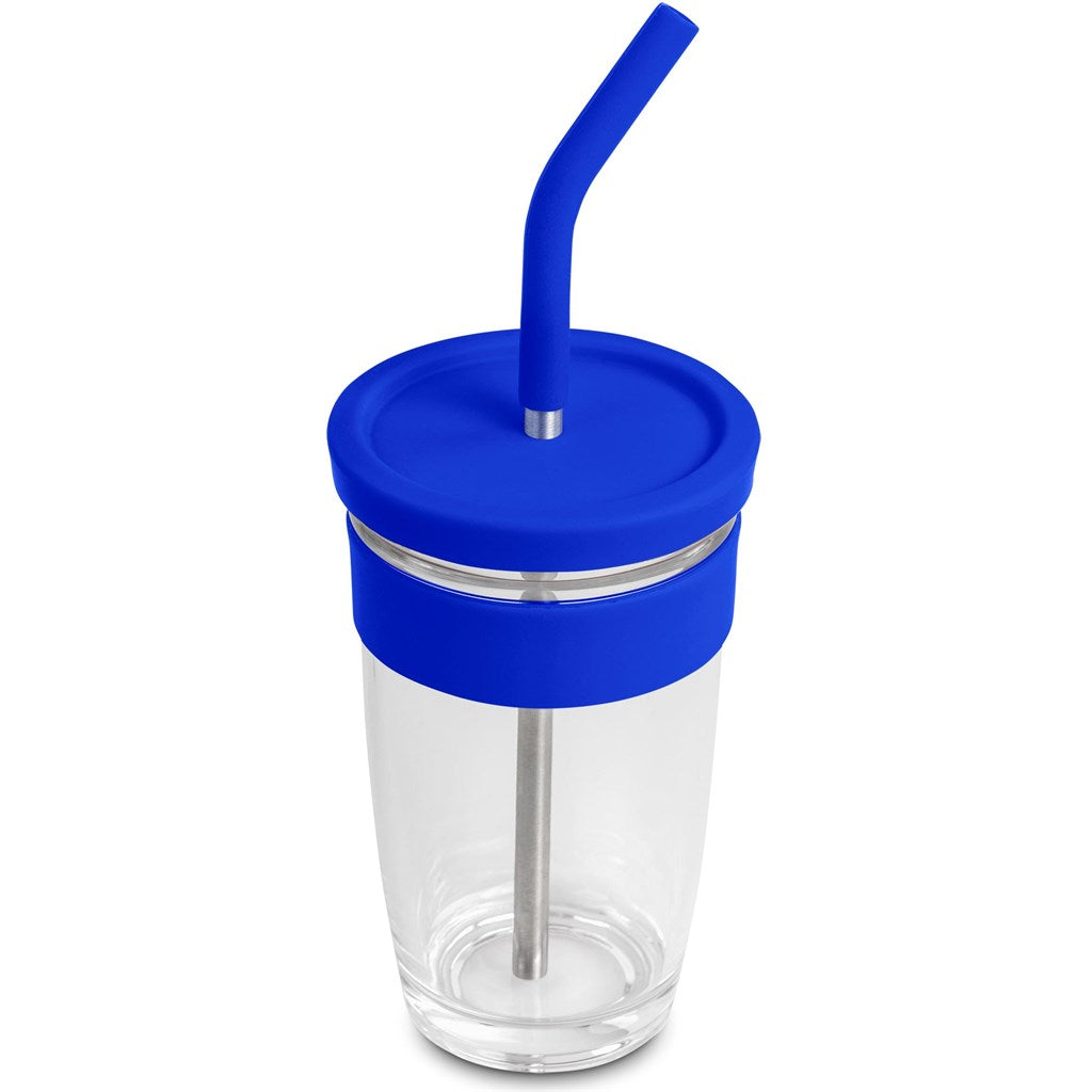 Kooshty Slurp Glass Kup & Straw - 480ML - MIRELLE Leather and Lifestyle