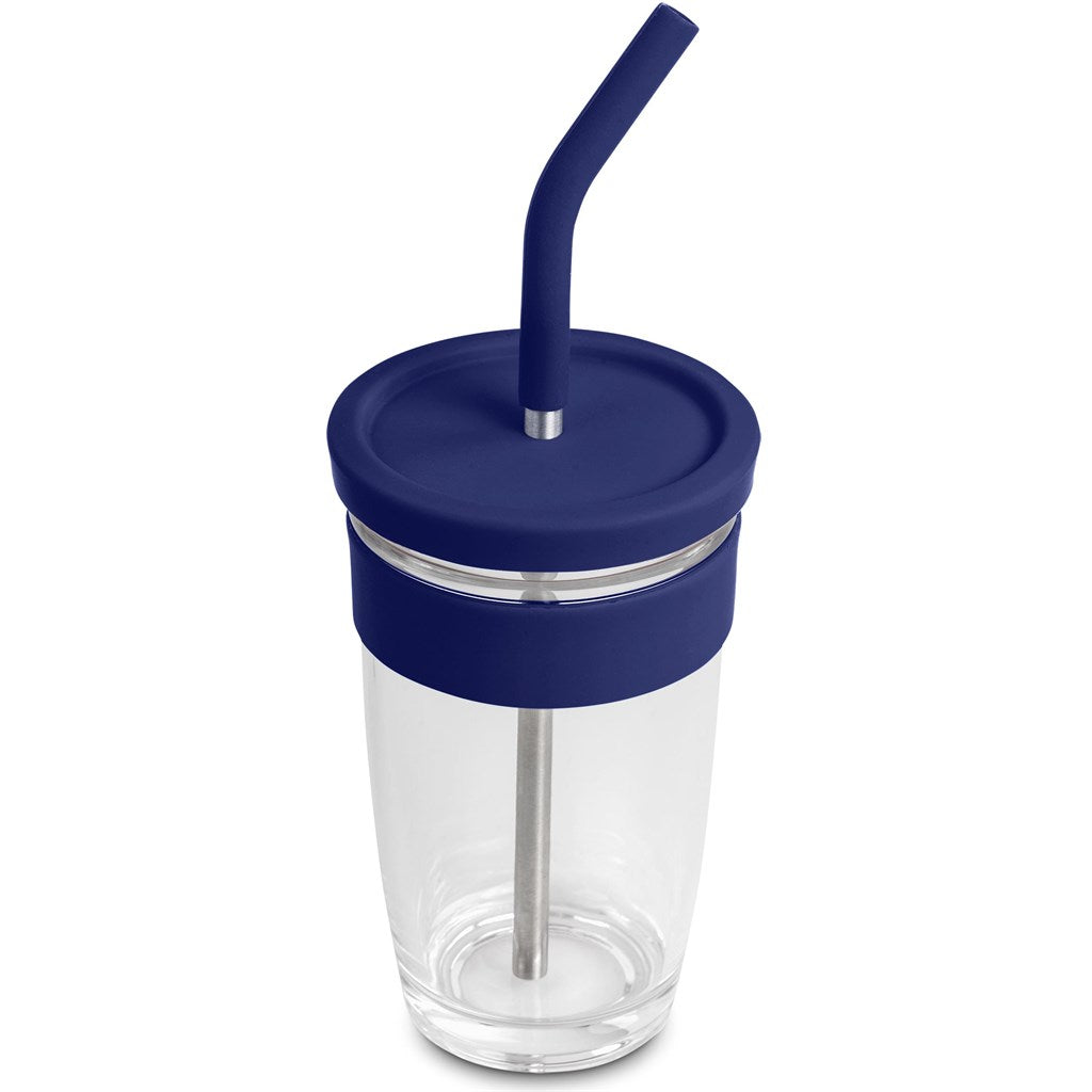 Kooshty Slurp Glass Kup & Straw - 480ML - MIRELLE Leather and Lifestyle