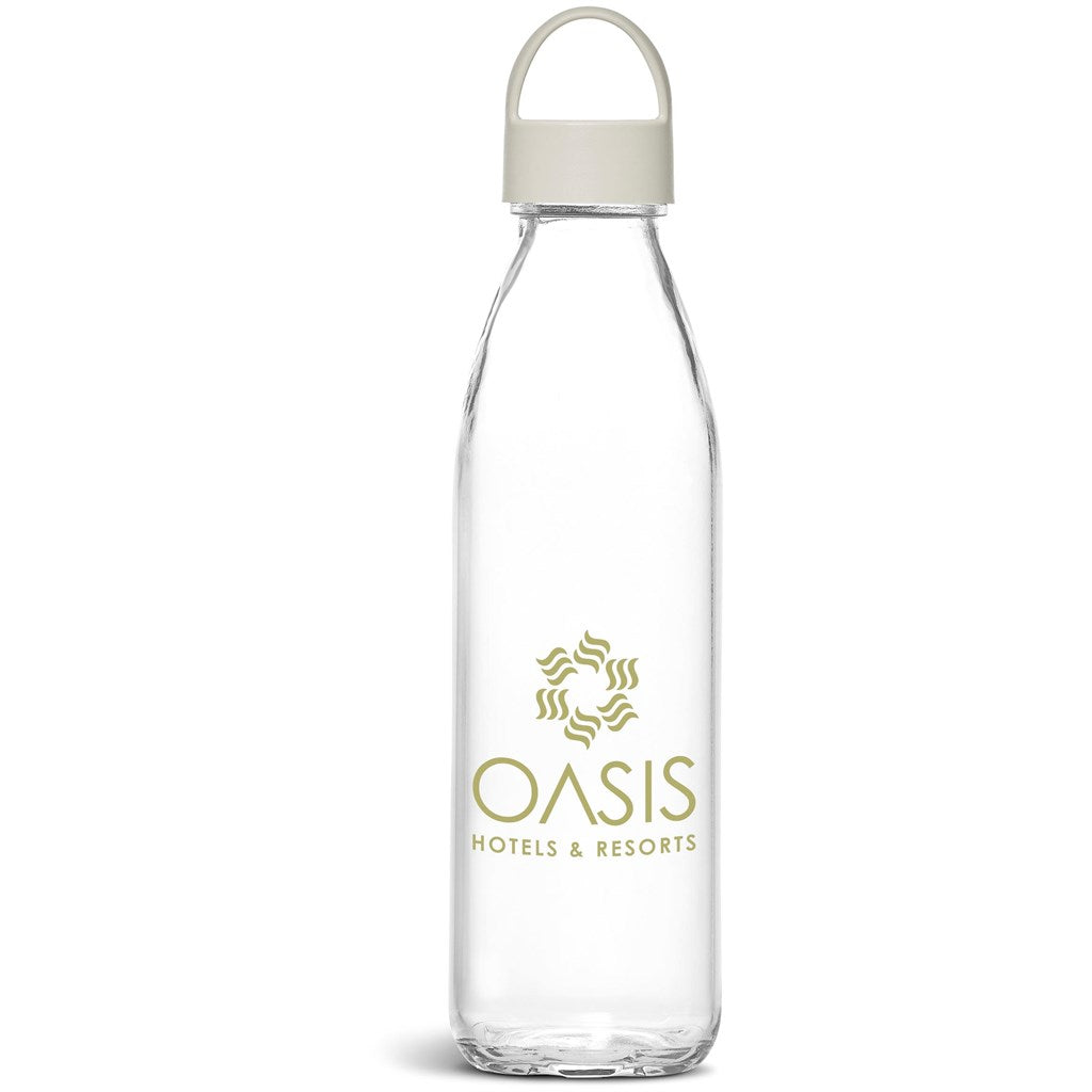 Kooshty Swing Glass Water Bottle - 650ml - Cream - MIRELLE Leather and Lifestyle