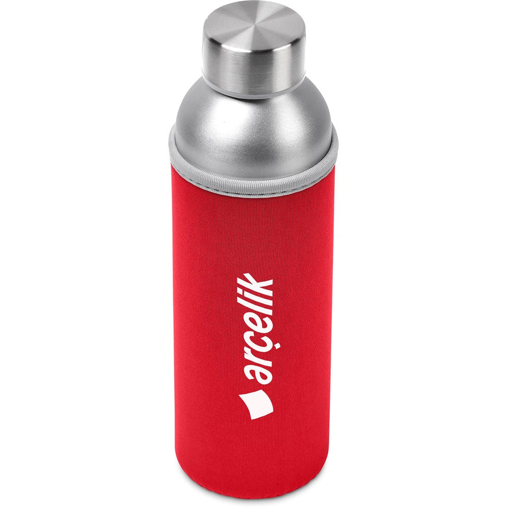 Kooshty Tosla Recycled Aluminium Water Bottle - 650ml ZA Bottles,Recycled Drinkware Mirelle Leather and Lifestyle