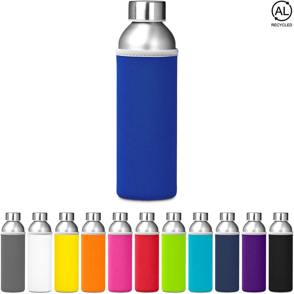 Kooshty Tosla Recycled Aluminium Water Bottle - 650ml ZA Bottles,Recycled Drinkware Mirelle Leather and Lifestyle